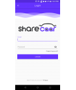 Sharecaar App - login 