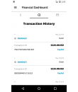 BistroStays App - financial dashboard 